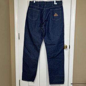 NWOT Bulwark FR Flame-Resistant Jeans Work Wear Safety Men’s Size 38x34 Blue